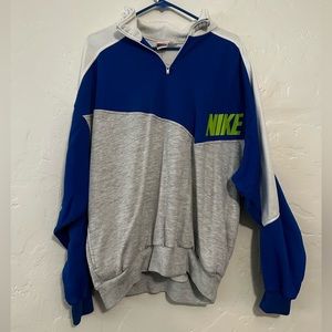 90s Nike Sweater with v quarter zipper. Amazing condition.